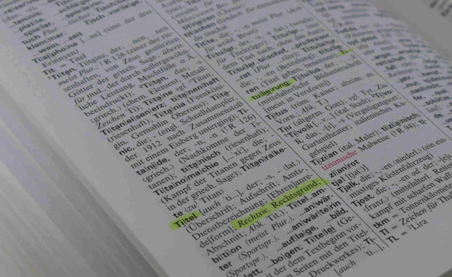 Titel erwirken IGP inkasso Duden Rechtschreibung Rechtswissenschaften