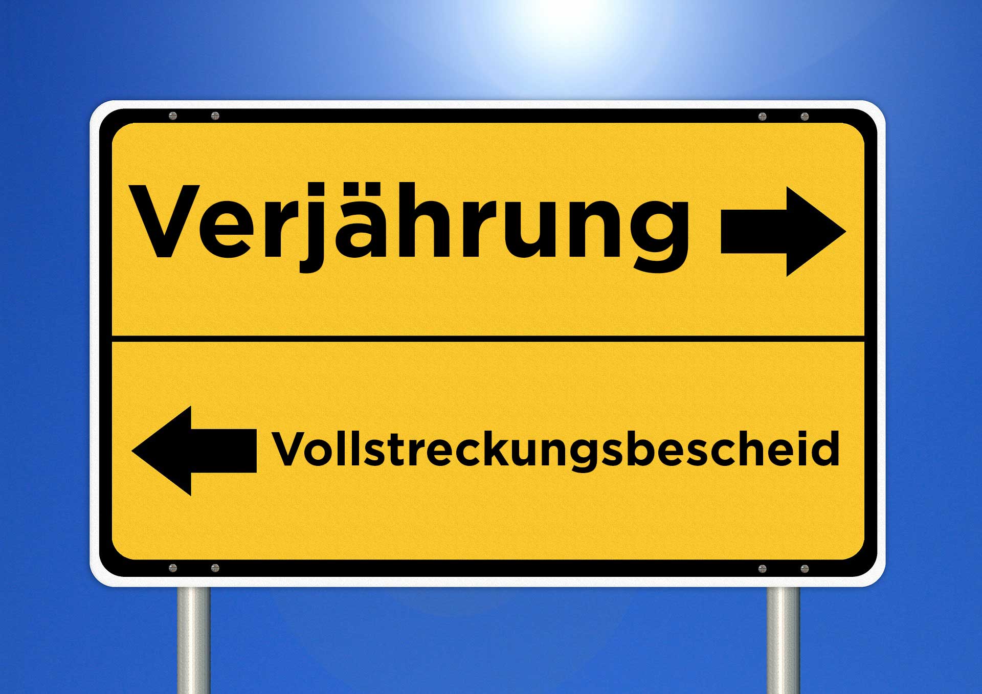 Vollstreckungsbescheid Verjährung Wegweiser